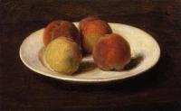 Fantin-Latour, Henri - Still Life of Four Peaches